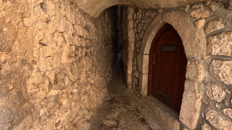 Klančić (the narrowest street in the world), Vrbnik, Krk, Croatia