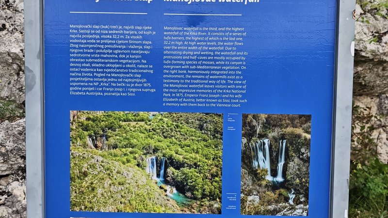 Manojlovački slapovi, Nacionalni park Krka, Croatia