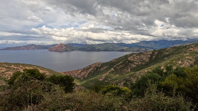 On the way to Capu Rossu, Corsica