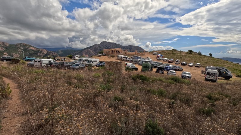 On the way to Capu Rossu, Corsica