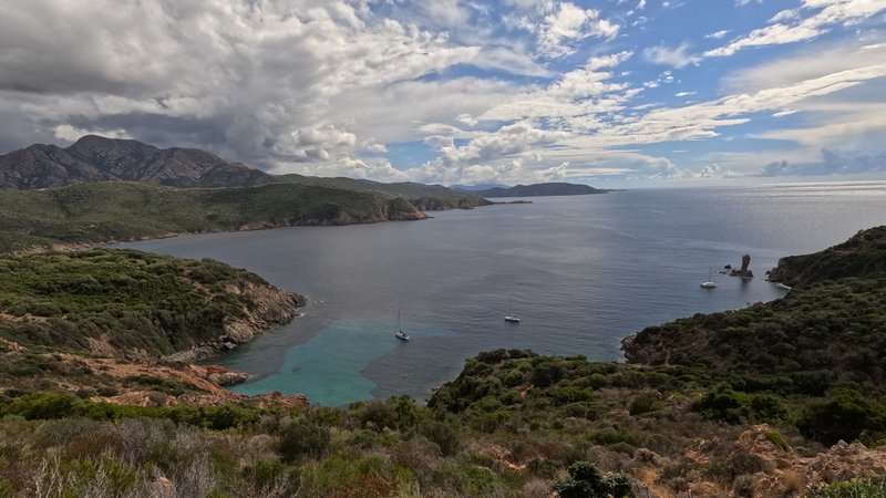 On the way to Capu Rossu, Corsica