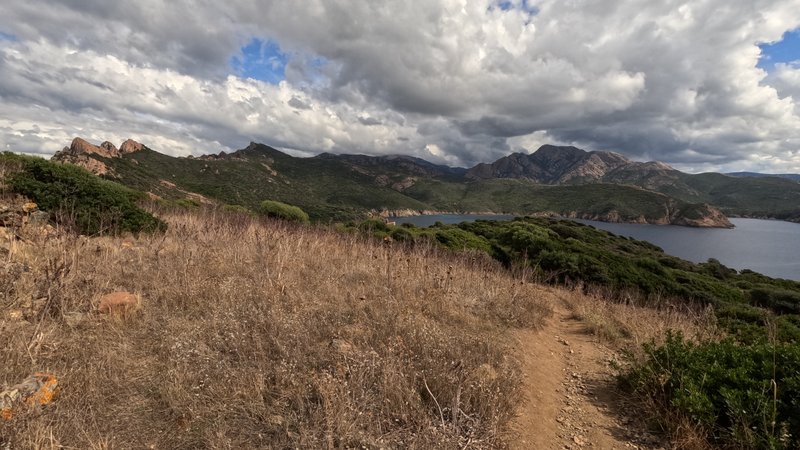 On the way to Capu Rossu, Corsica