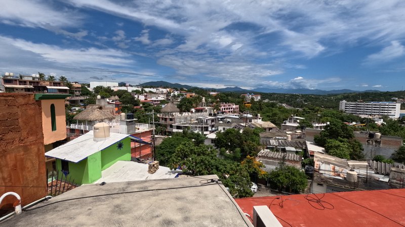 View from "my" rooftop, Puerto Escondido, Oaxaca, México