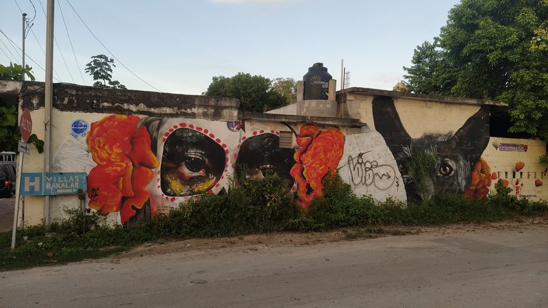 Street Art, Bacalar, Quintana Roo, México