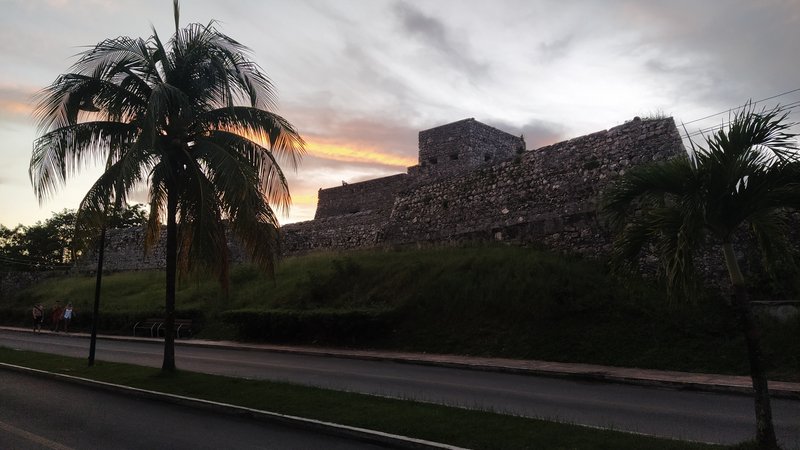 El Fuerte de San Felipe de Bacalar, Quintana Roo, México