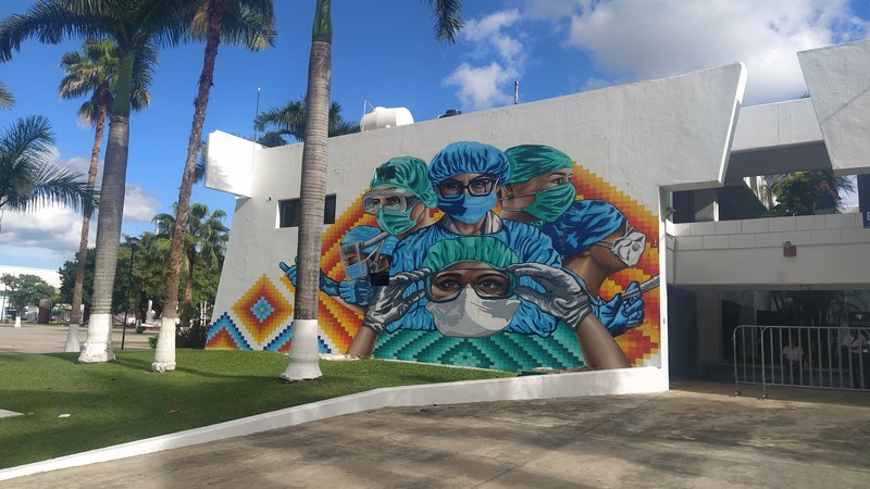 Street Art, San Miguel de Cozumel, Quintana Roo, México