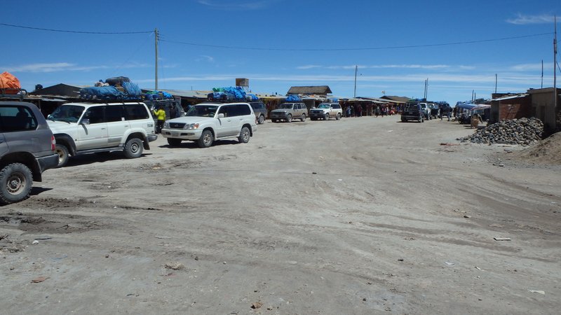 Colchani, Bolivia - on the way to Salar de Uyuni