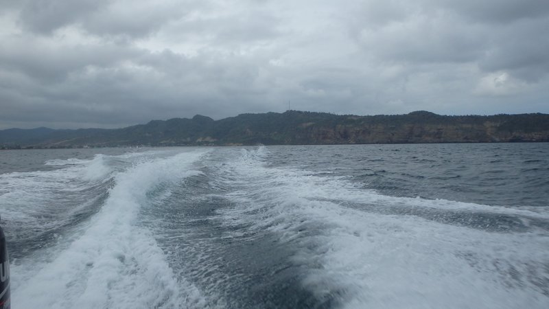 Puerto López, Ecuador - photo taken from the boat to Isla de la Plata