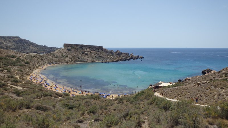 Għajn Tuffieħa Bay, Malta