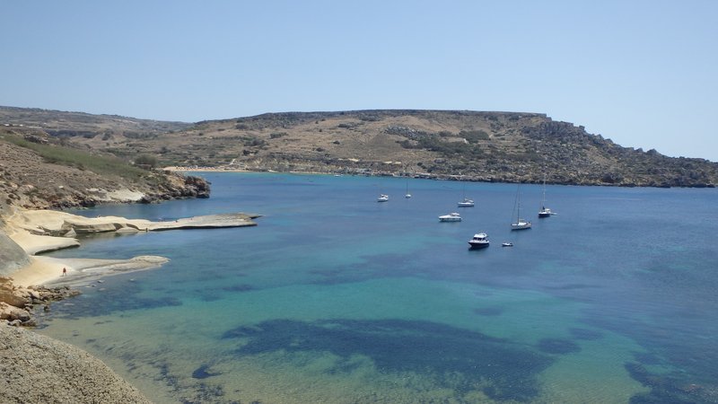 Gnejna Bay, Malta