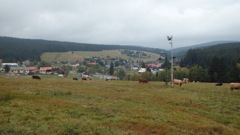 Kvilda village, Šumava, Czech Republic