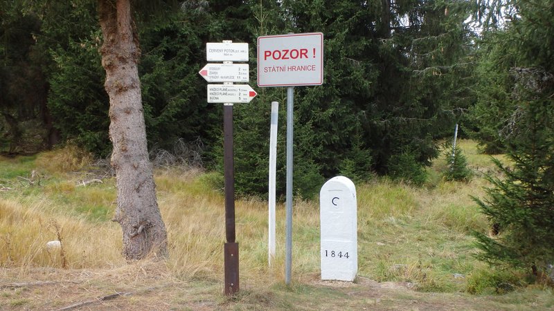 Border with Germany, Šumava, Czech Republic