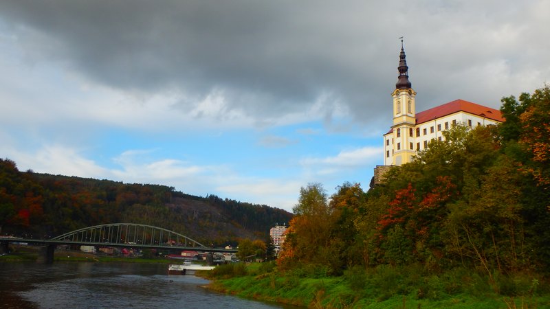 Děčín Castle + Tyrš Bridge