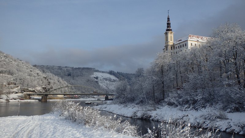 Děčín Castle + Tyrš Bridge